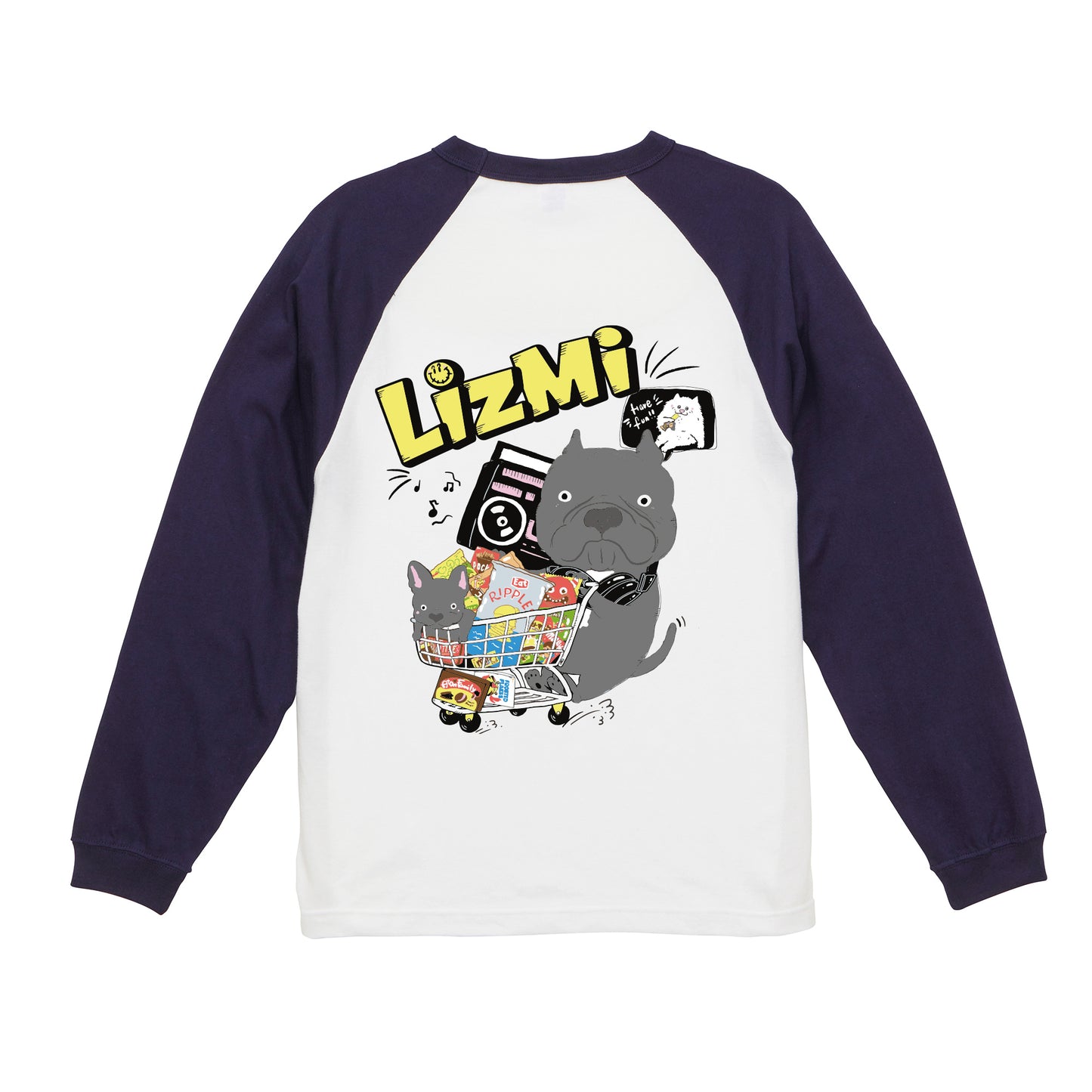 ラグラン ロングスリーブTシャツ（1.6インチリブ）長袖