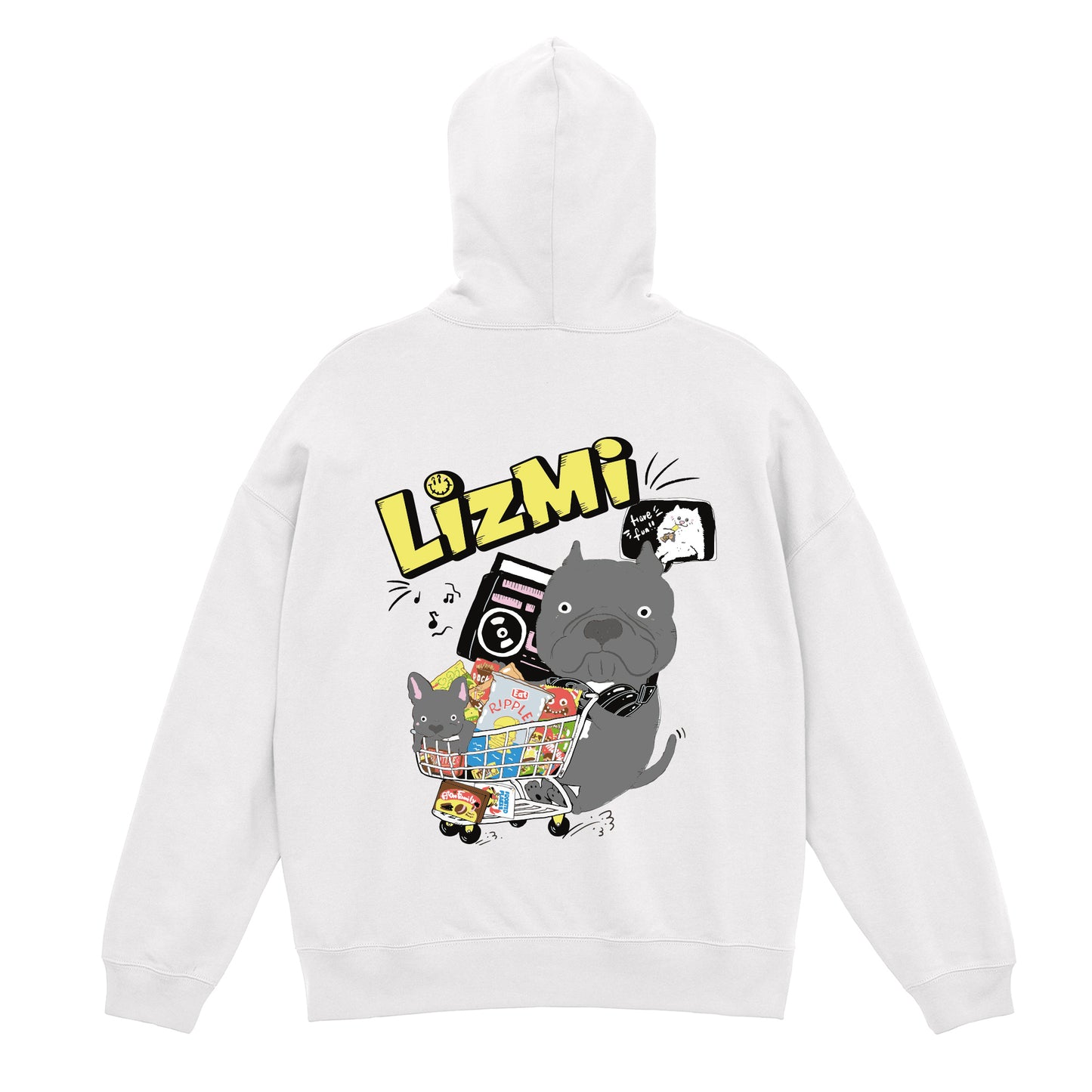 スウェットプルオーバーパーカー ビッグシルエット 10オンス 裏パイル