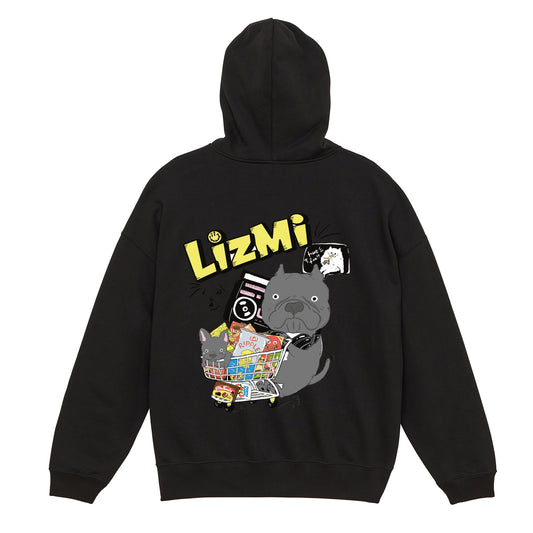 スウェットプルオーバーパーカー ビッグシルエット 10オンス 裏パイル