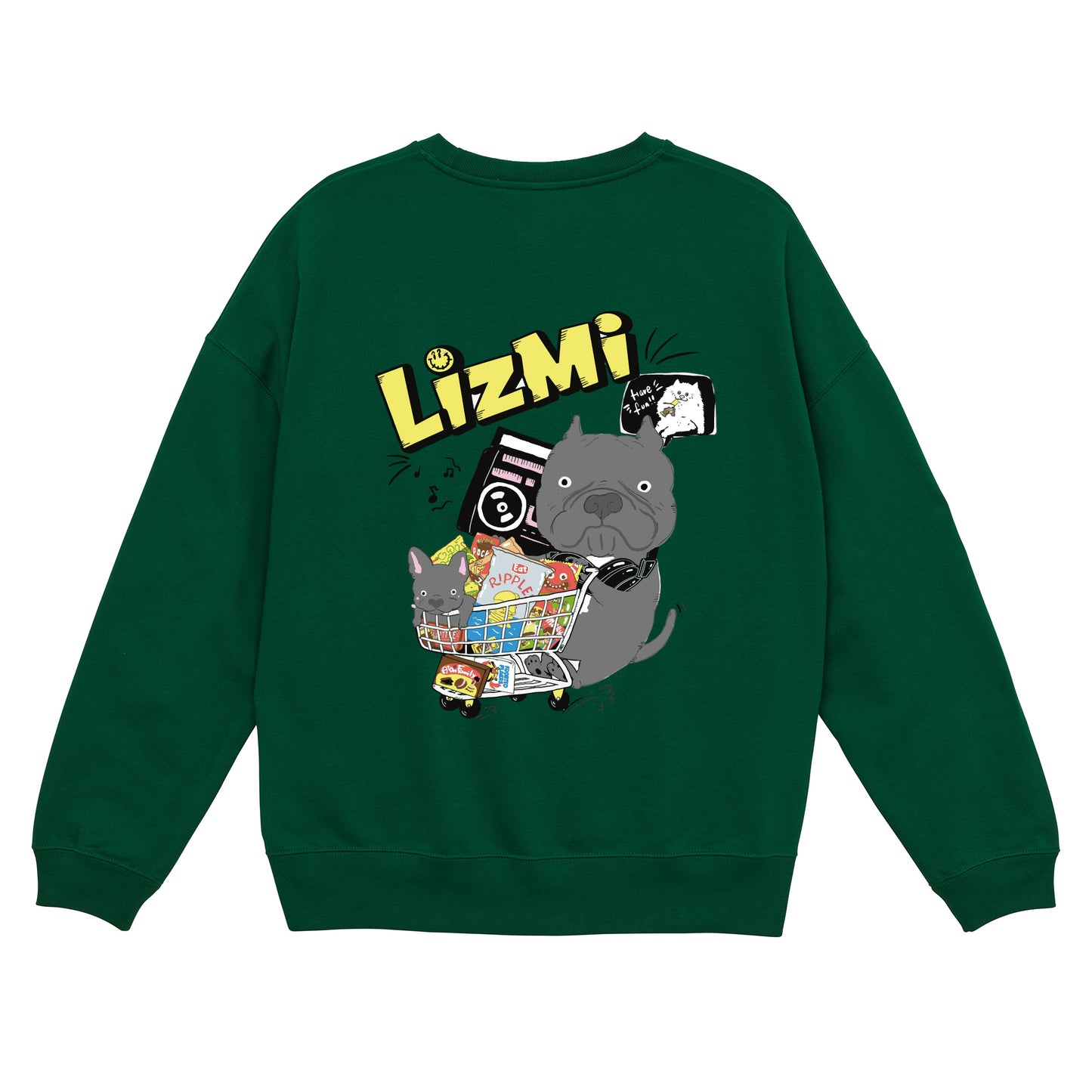 スウェット ビッグシルエット 10オンス 裏パイル