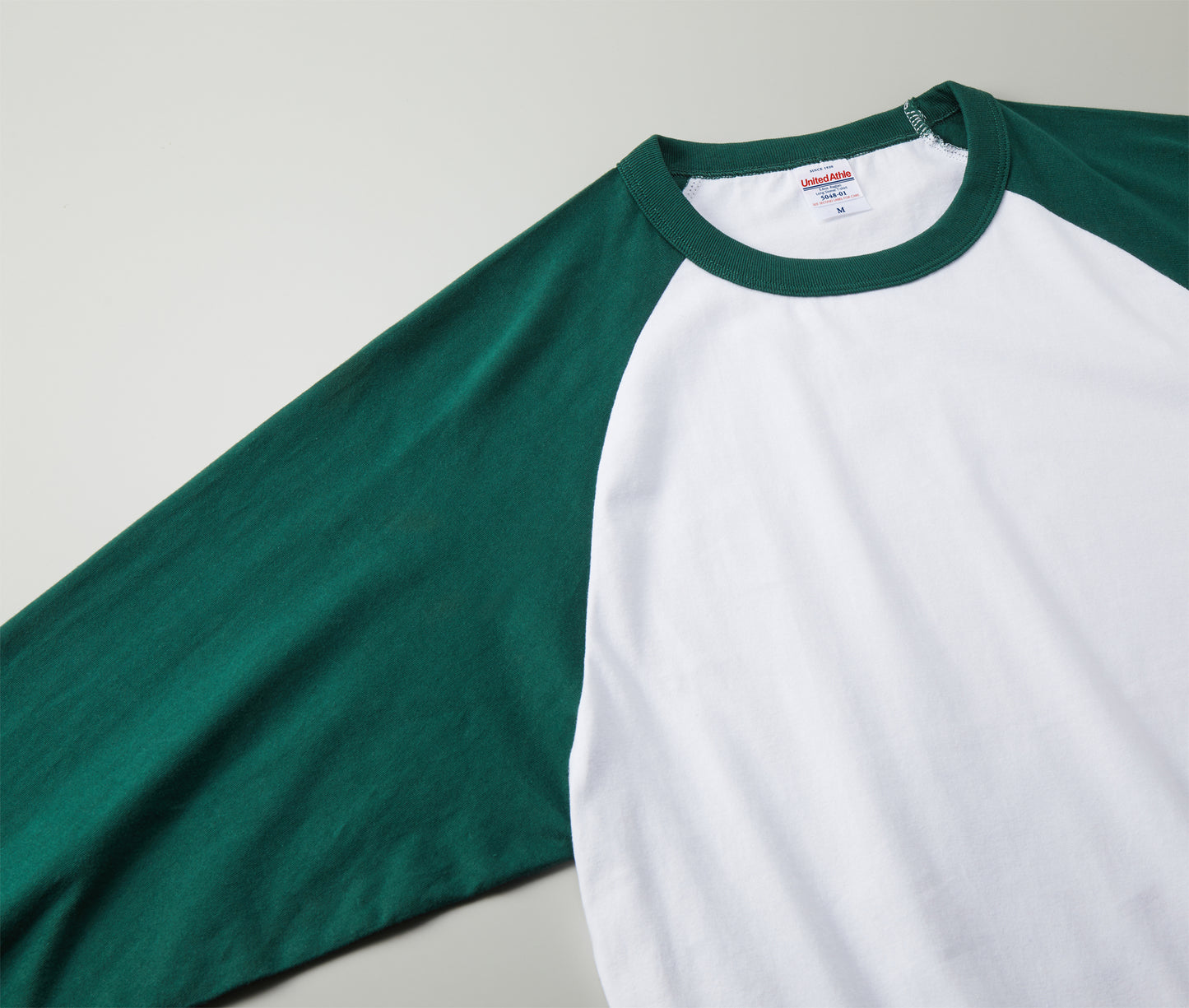 ラグラン ロングスリーブTシャツ（1.6インチリブ）長袖