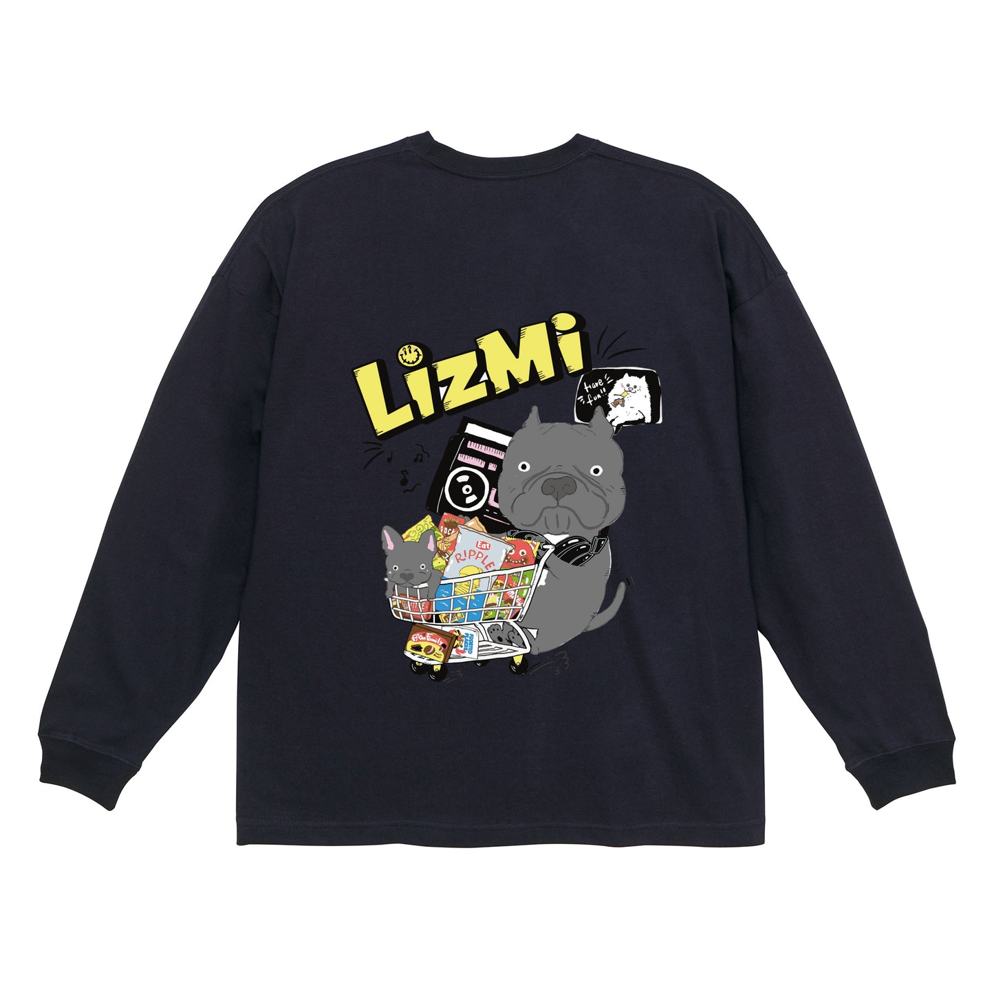 ビッグシルエット ロングスリーブTシャツ 長袖